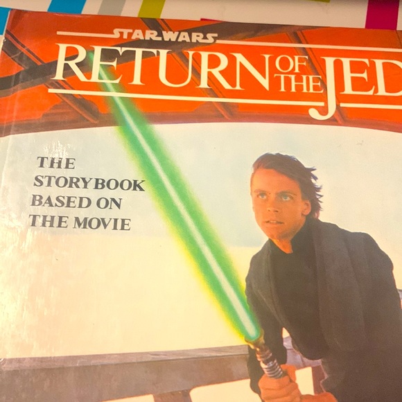 Star Wars: Return Of The Jedi 1983 Storybook Based On The Movie Random House HC - Picture 2 of 6
